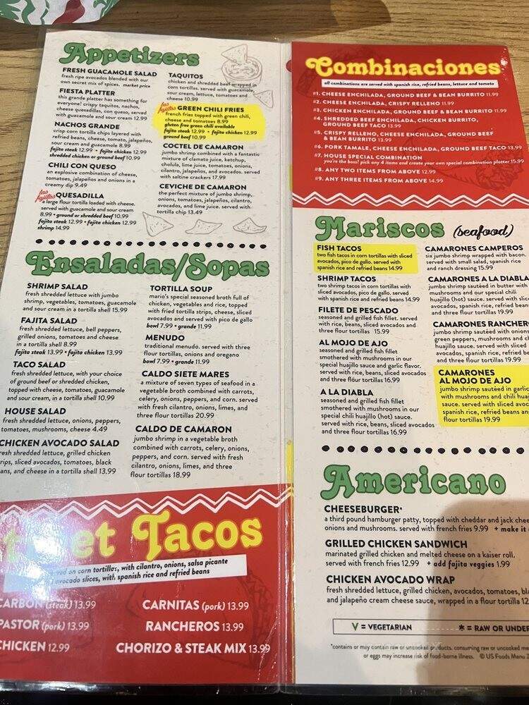 Las Fajitas Mexican Restaurant - Aurora, CO menu_pic