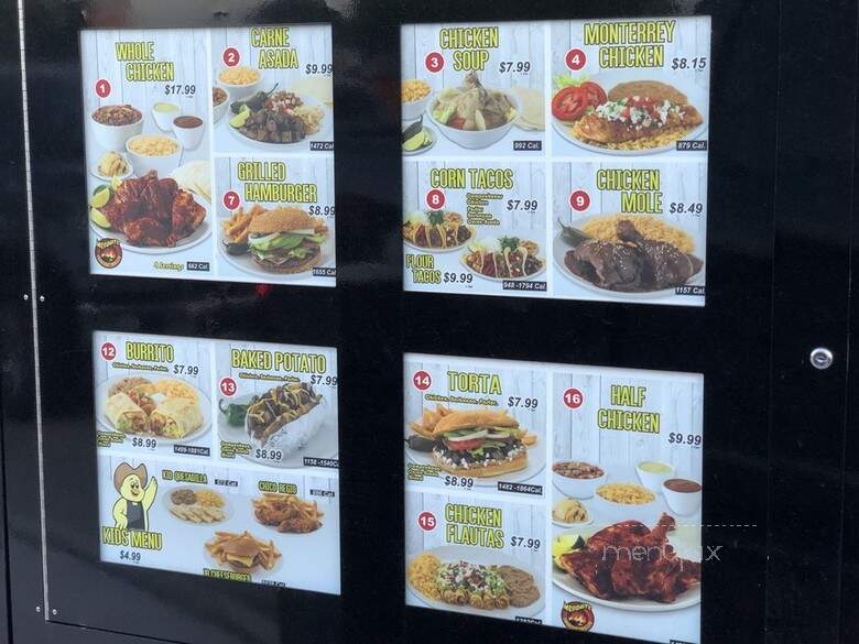 Pollo Regio - Fort Worth, TX menu_pic