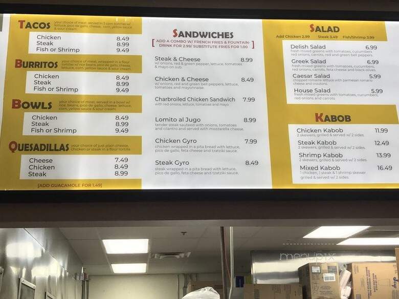 Fire & Chicken - Ashland, VA menu_pic