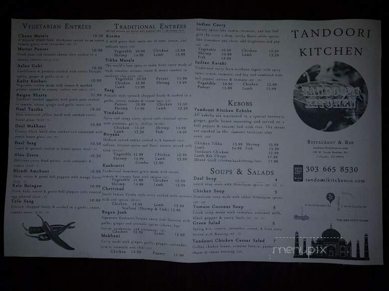 Tandoori Kitchen - Lafayette, CO