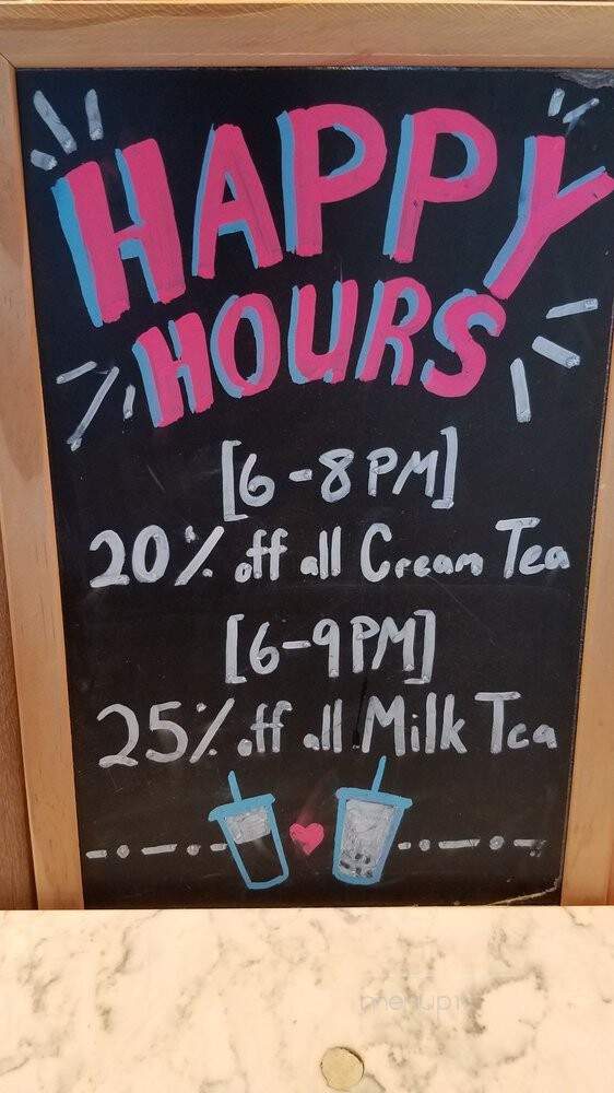 Teaholic - Tucson, AZ menu_pic