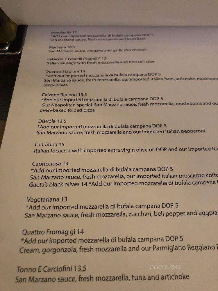 La Pasta Boutique - Miami, FL menu_pic
