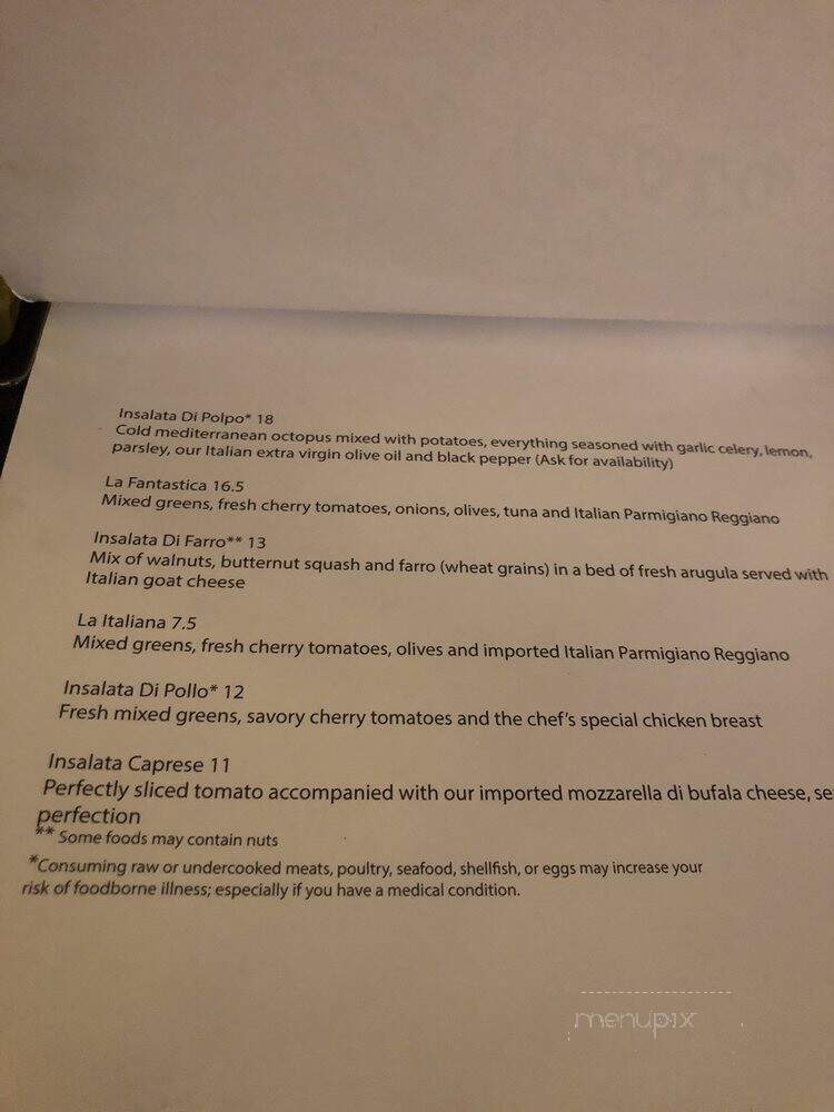 La Pasta Boutique - Miami, FL menu_pic