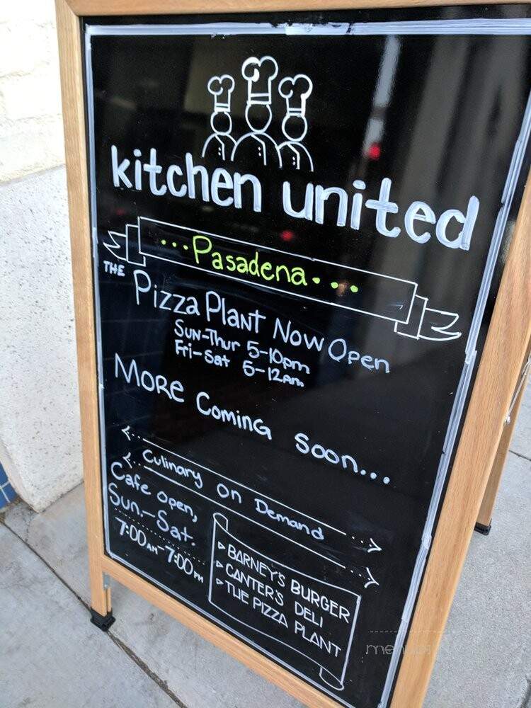 The Pizza Plant - Pasadena, CA menu_pic