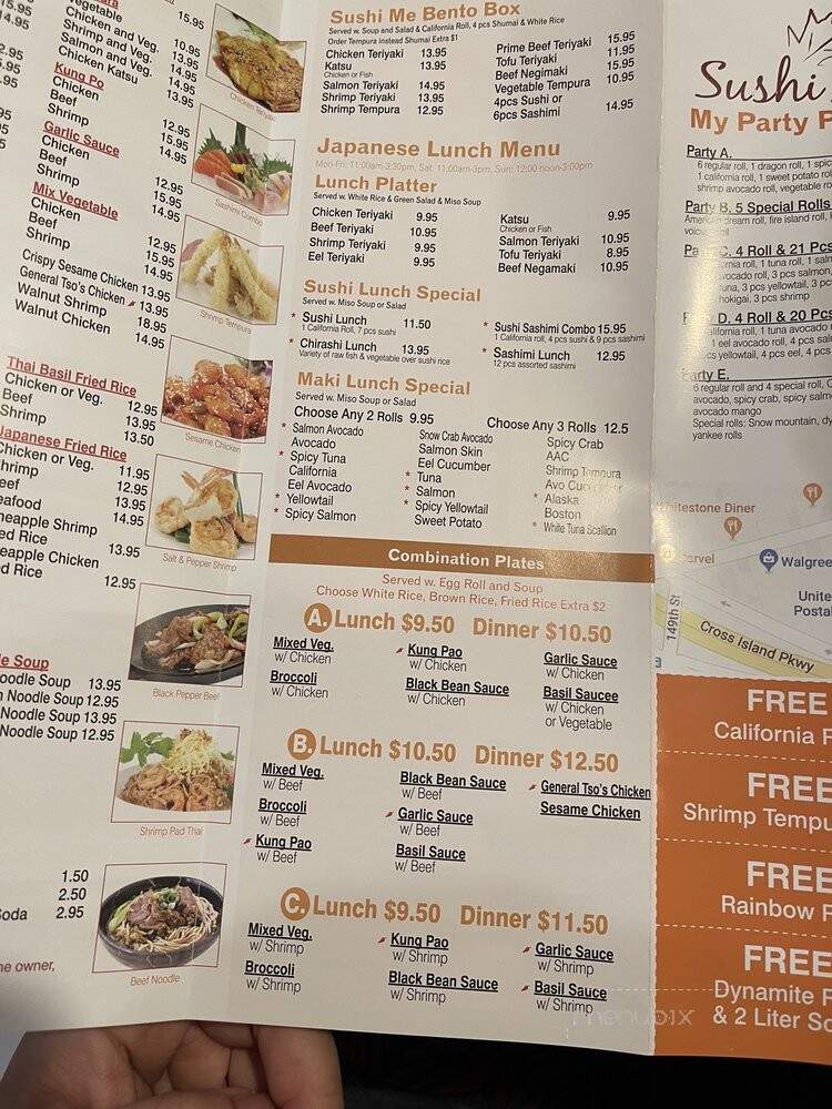 Sushi Me - Whitestone, NY menu_pic