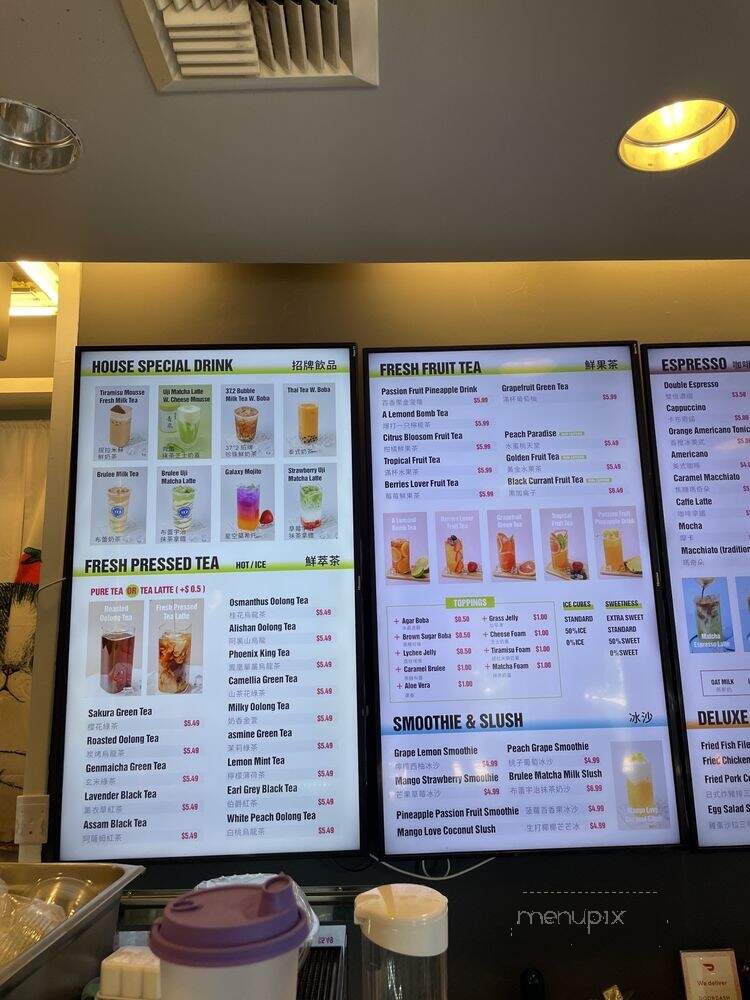 37.2 Degree Tea - West Covina, CA menu_pic