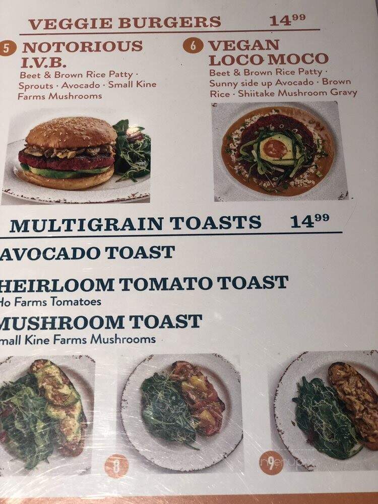 Indie Girl - Honolulu, HI menu_pic