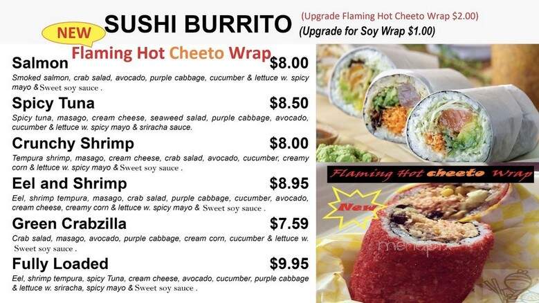 Chopsticks Express - Parma, OH menu_pic