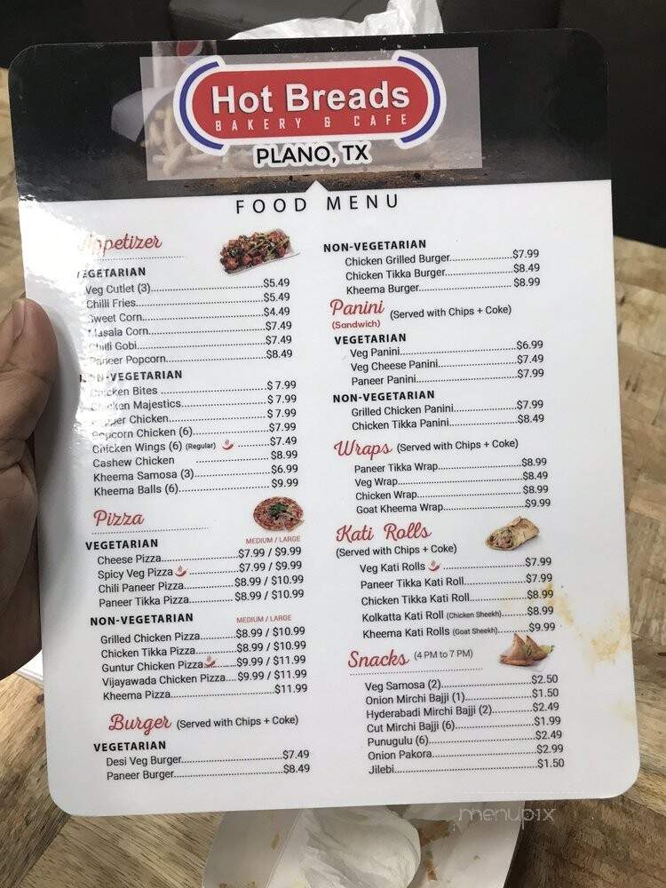 Hot Breads Plano - Plano, TX menu_pic