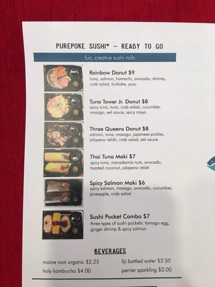 PurePoke - Frisco, TX menu_pic