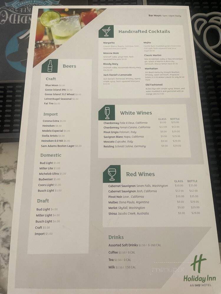 Trader's Grille - Normal, IL menu_pic