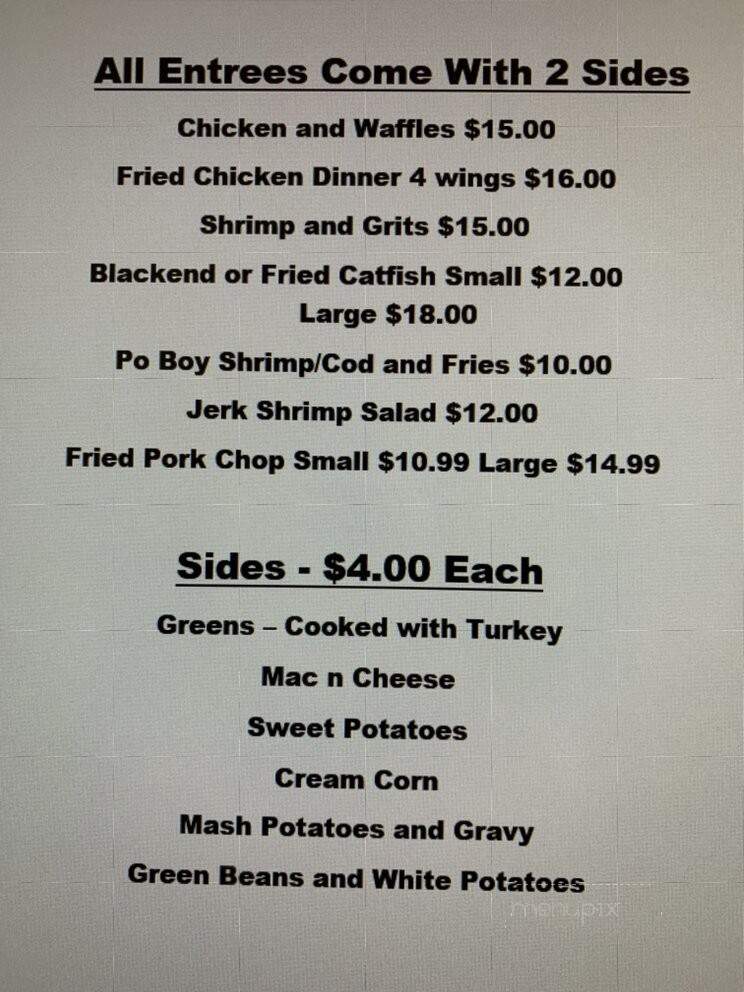 I'm Soul Hungry - Chicago, IL menu_pic