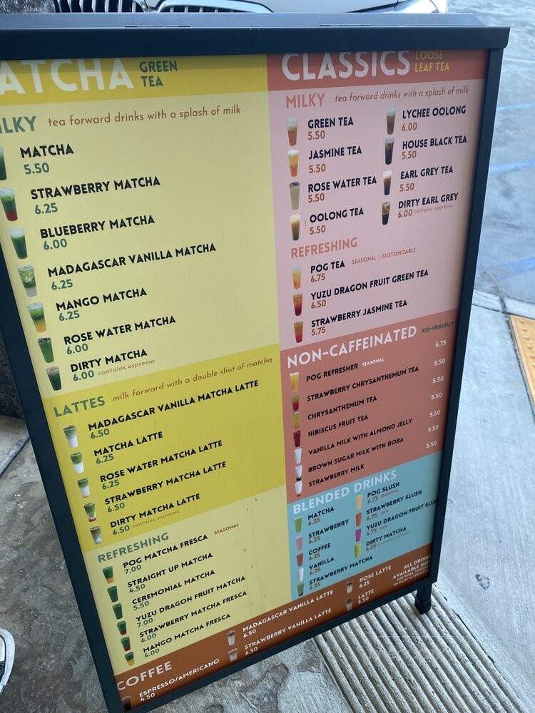Sip Matcha - Rowland Heights, CA menu_pic