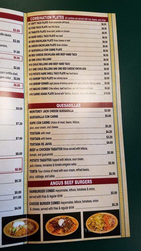 Si Como No! - Eastvale, CA menu_pic