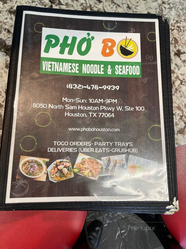 Pho Bo - Houston, TX