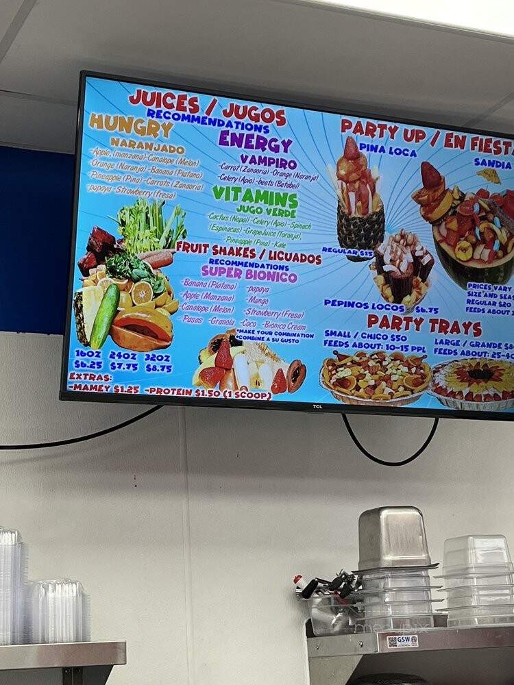 BZ Fruits & Juices - La Puente, CA menu_pic