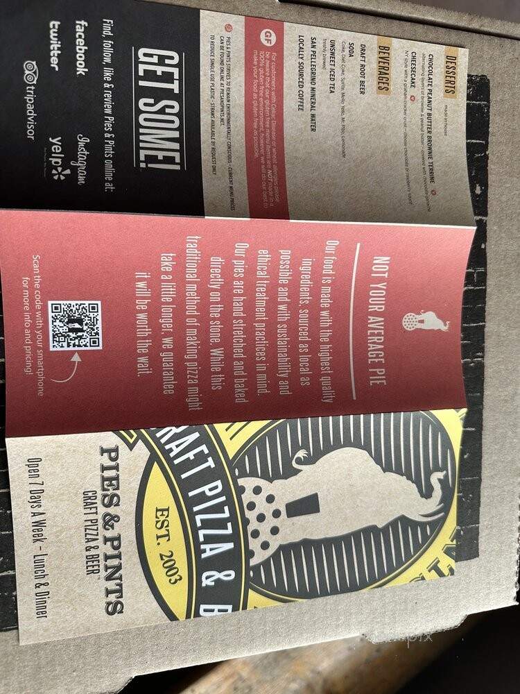 Pies & Pints - Carmel, IN menu_pic