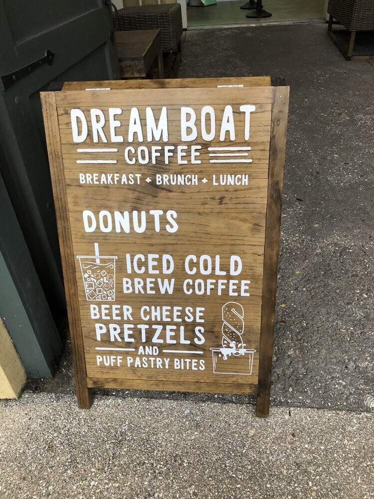 Dream Boat Coffee - St. Augustine, FL menu_pic