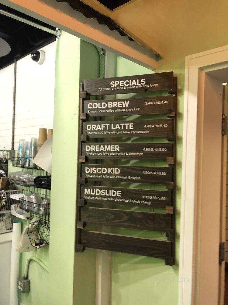 Dream Boat Coffee - St. Augustine, FL menu_pic