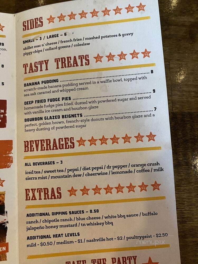 Party Fowl - Murfreesboro, TN menu_pic