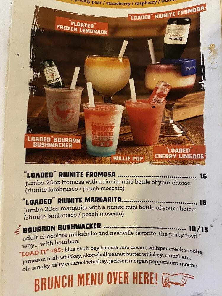 Party Fowl - Murfreesboro, TN menu_pic