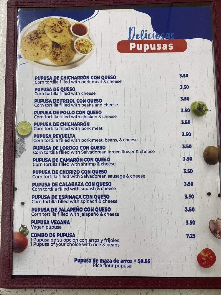 El Pulgarcito - Orange, CA menu_pic