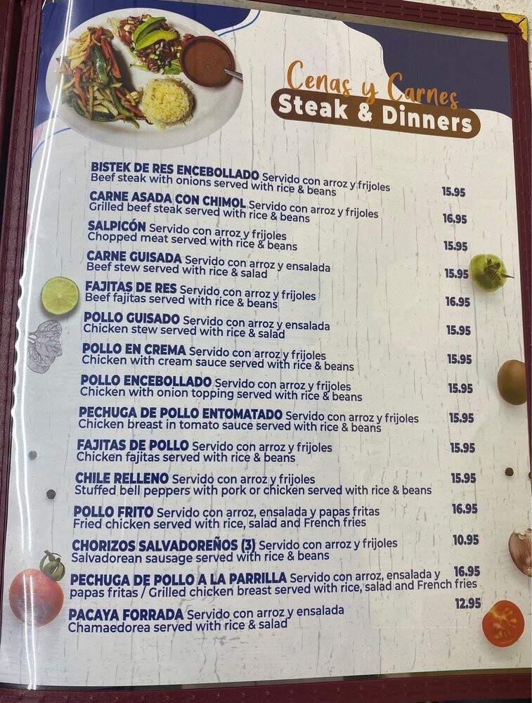 El Pulgarcito - Orange, CA menu_pic