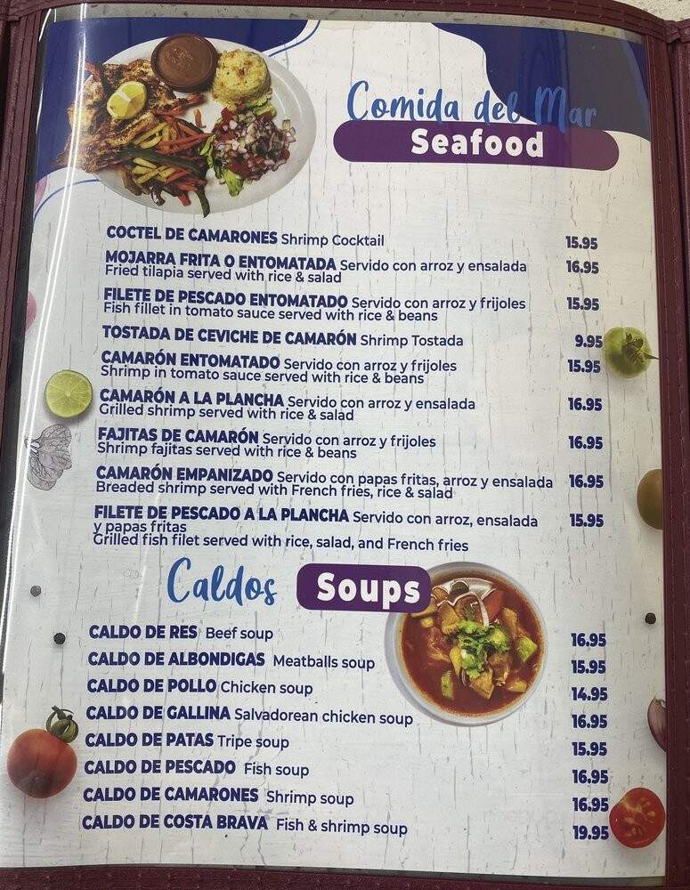 El Pulgarcito - Orange, CA menu_pic
