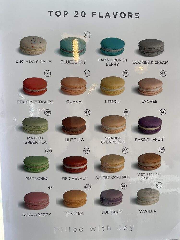 Macadons - Seattle, WA menu_pic
