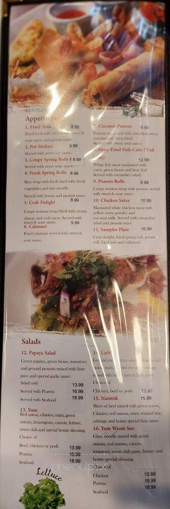 Family Thai Cuisine - Silverdale, WA menu_pic