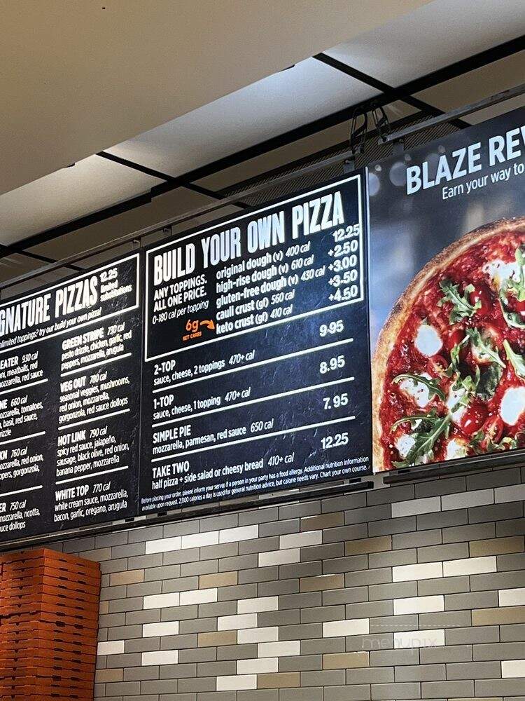 Blaze Fast-Fire'd Pizza - La Verne, CA menu_pic