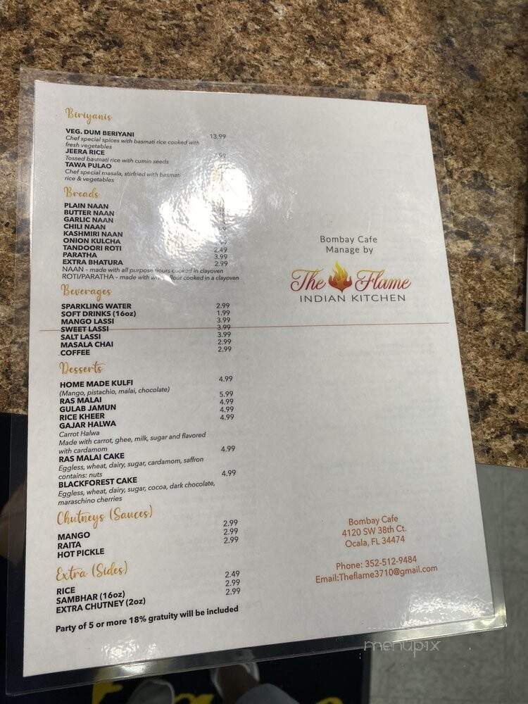 4120 Bombay Cafe - Ocala, FL