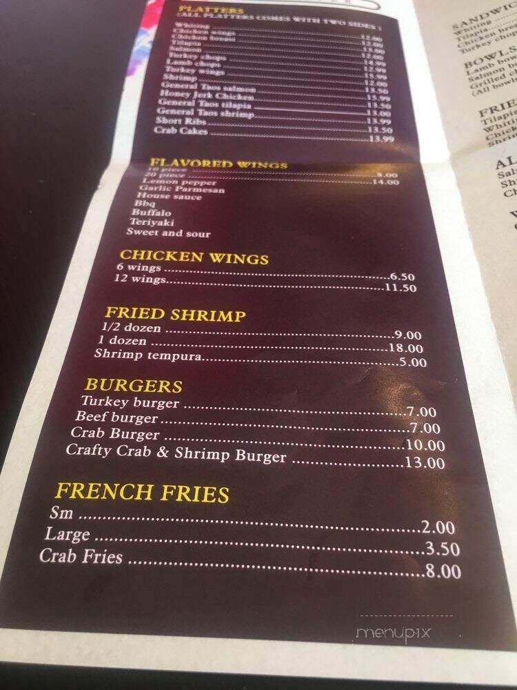 Crafty Soul - Philadelphia, PA menu_pic