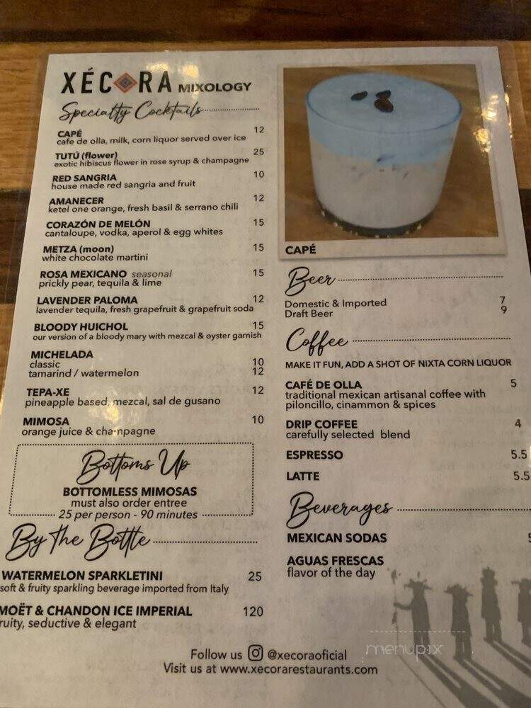 Xcora Gastronomia Urbana - El Monte, CA menu_pic