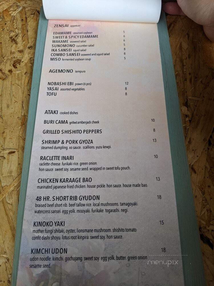 SakeTome - Missoula, MT menu_pic