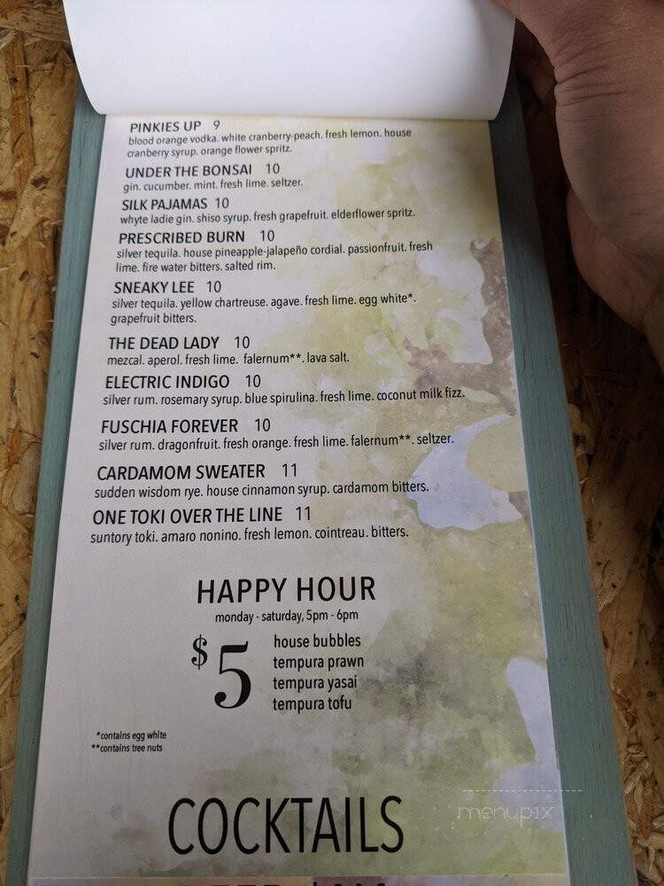 SakeTome - Missoula, MT menu_pic