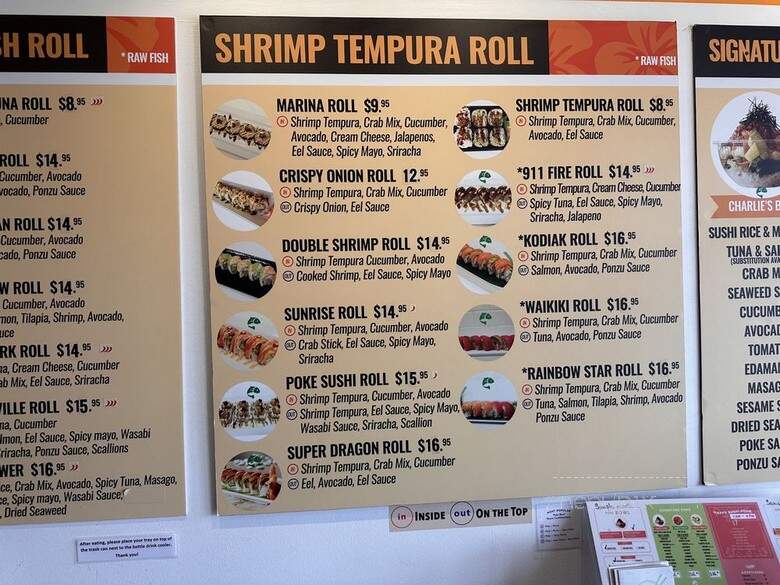 Poke Sushi Roll - Dallas, TX menu_pic