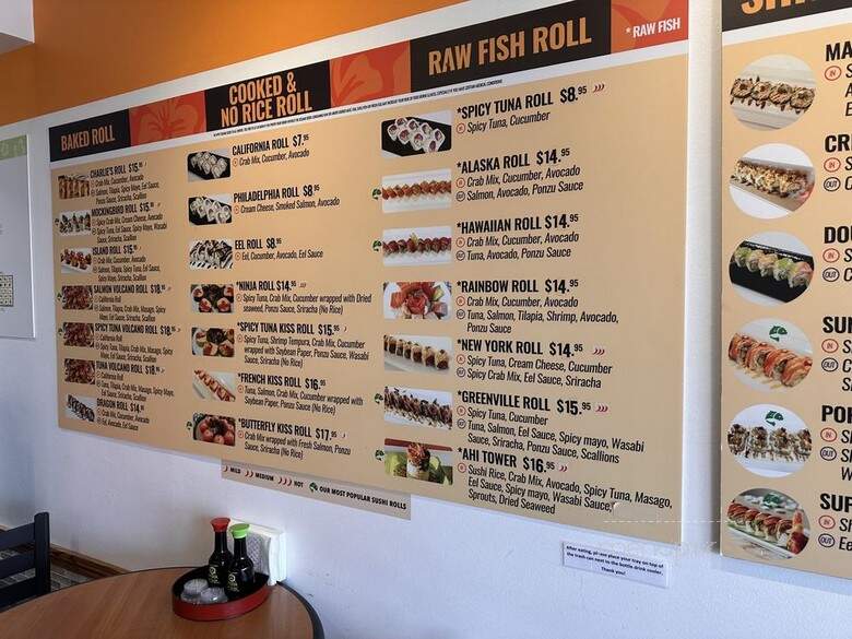 Poke Sushi Roll - Dallas, TX menu_pic