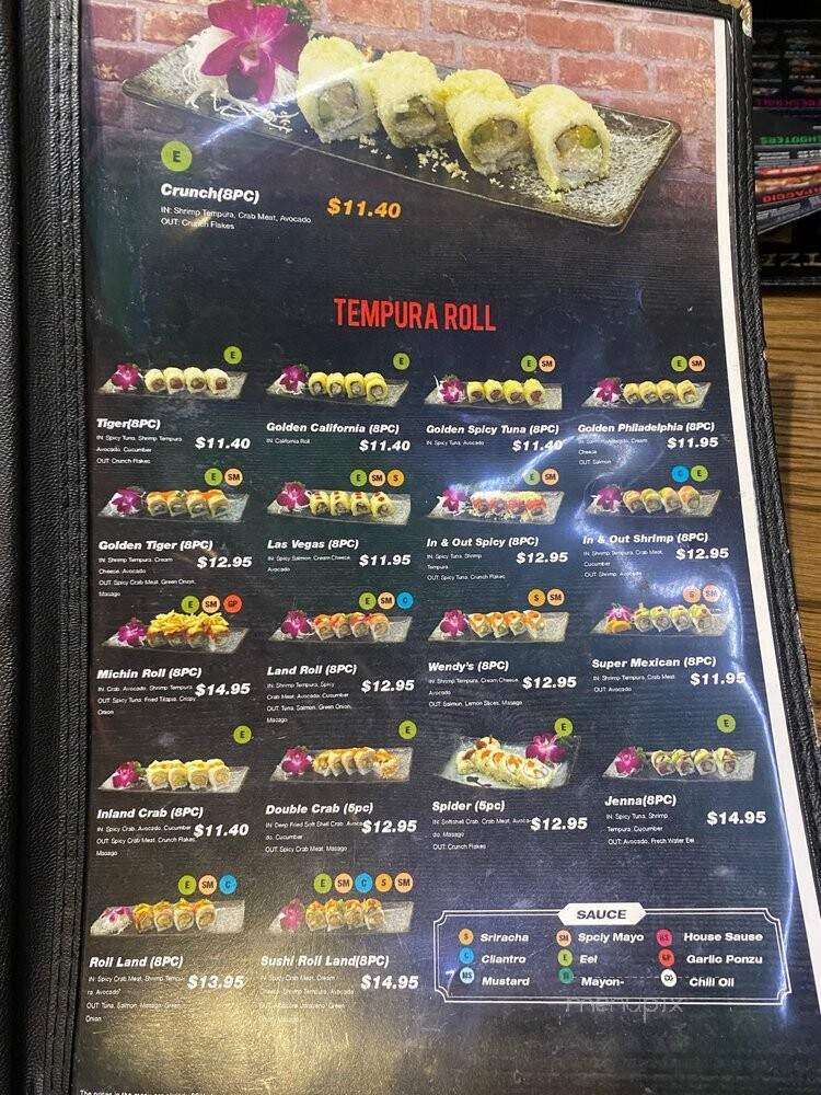 Sushi Roll Land - Chino Hills, CA menu_pic
