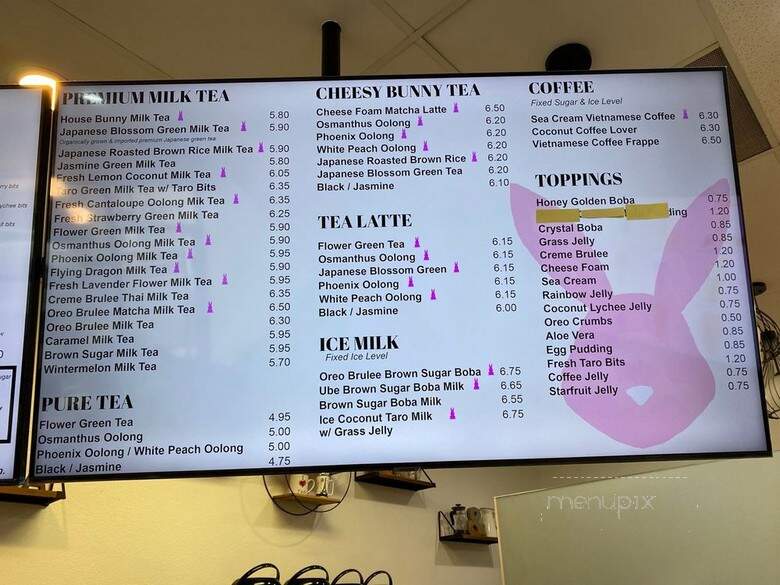 Ding Tea Alhambra - Alhambra, CA menu_pic