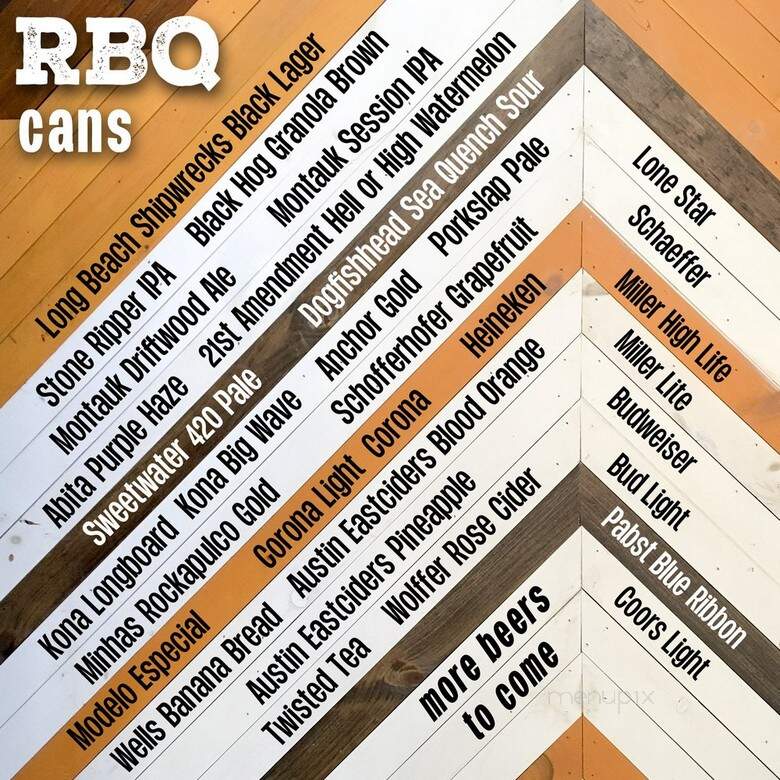 RBQ - Queens, NY menu_pic