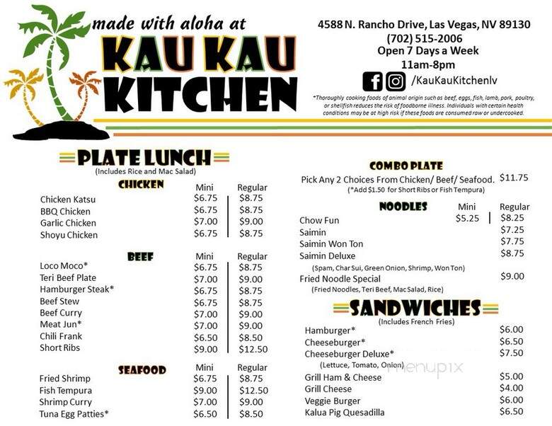 Kau Kau Kitchen - Las Vegas, NV