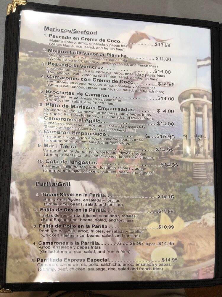 Baleadas Express - Houston, TX menu_pic