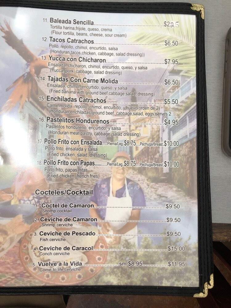 Baleadas Express - Houston, TX menu_pic
