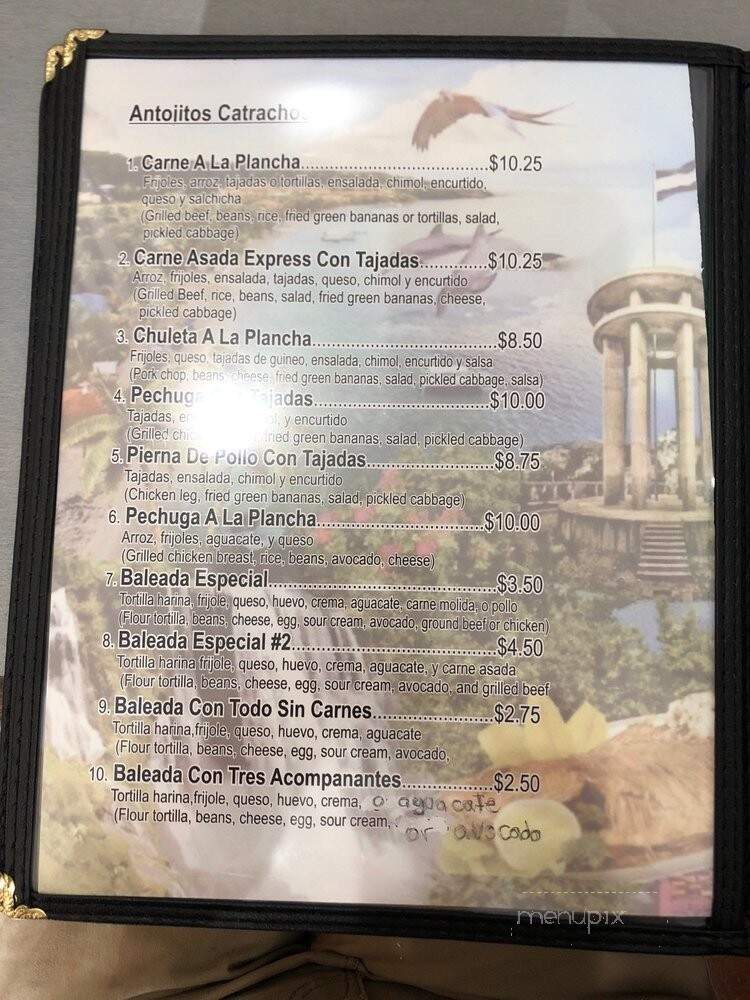 Baleadas Express - Houston, TX menu_pic