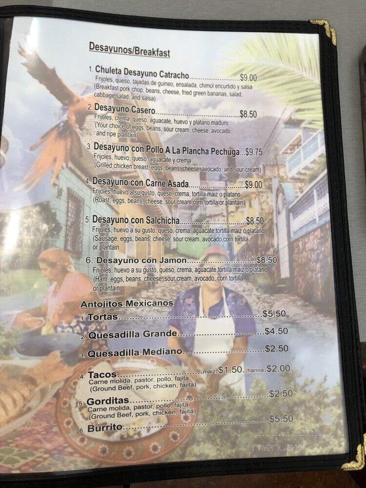 Baleadas Express - Houston, TX menu_pic