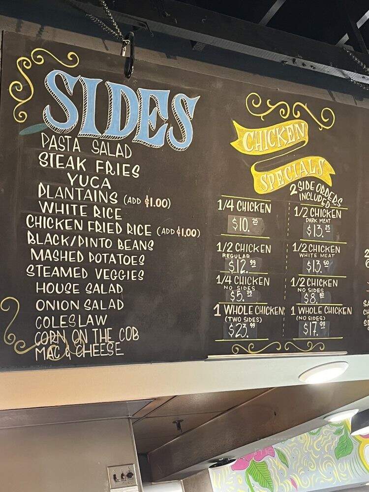 Spin Pollo - Falls Church, VA menu_pic