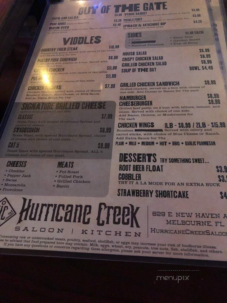 Hurricane Creek Saloon - Melbourne, FL