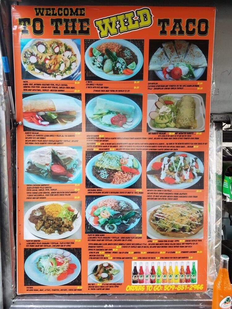 The Wild Taco - Richland, WA menu_pic