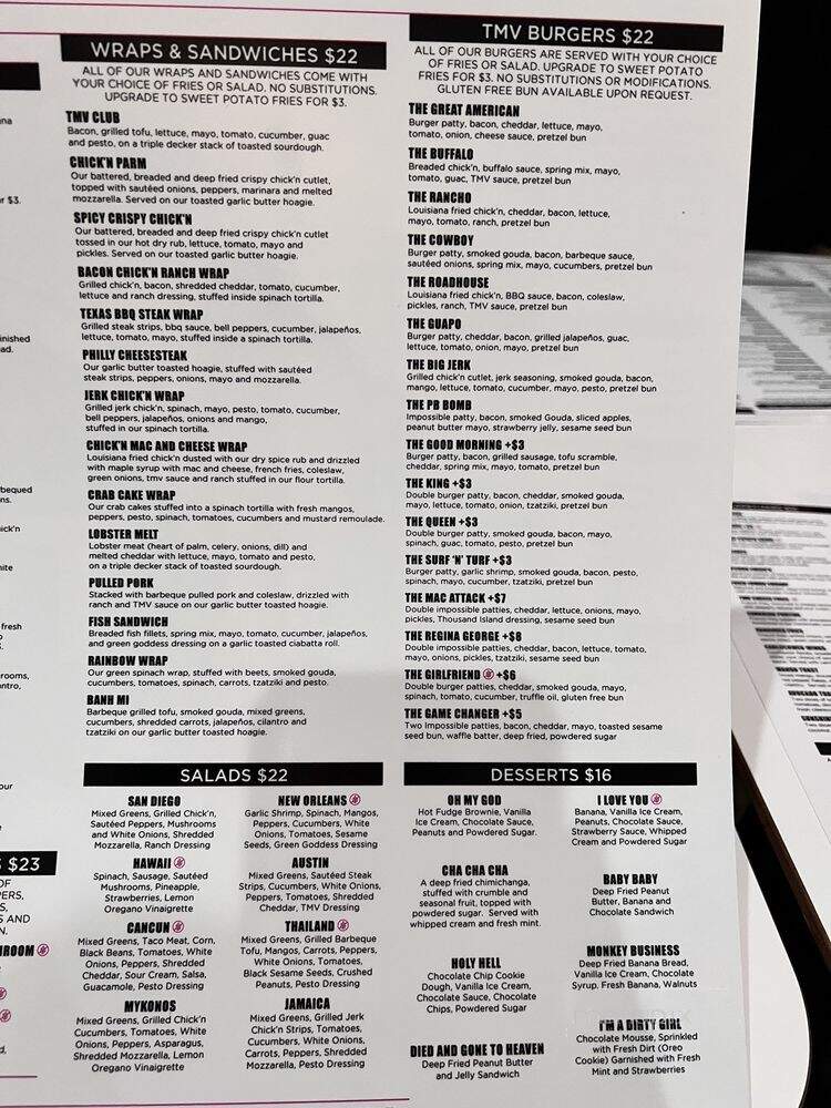 The Modern Vegan - Las Vegas, NV menu_pic